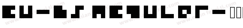 EU-B5 Regular字体转换